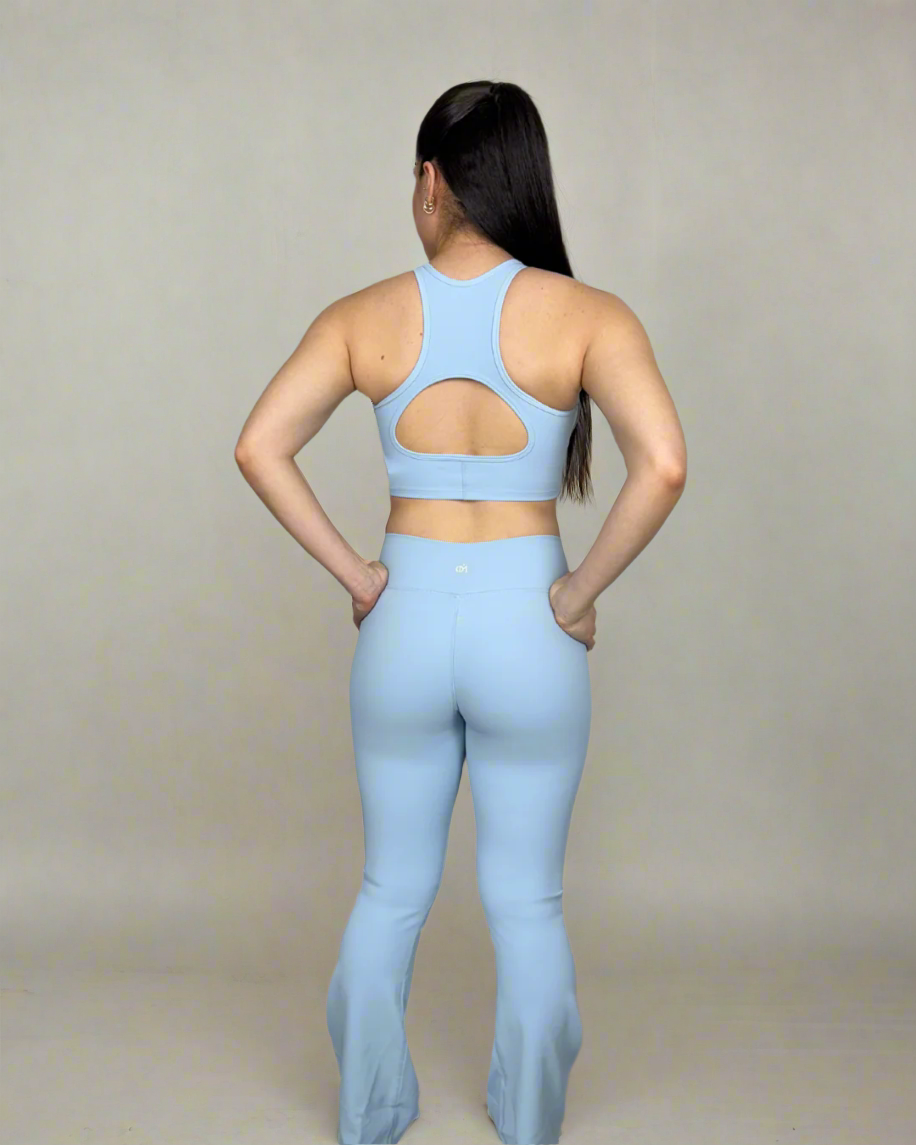 Sculpt Yoga Bra - Sky