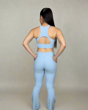 Sculpt Yoga Bra - Sky
