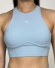 Sculpt Yoga Bra - Sky