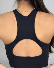 Sculpt Yoga Bra - Black