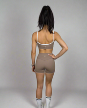 Rise Shorts - Nude