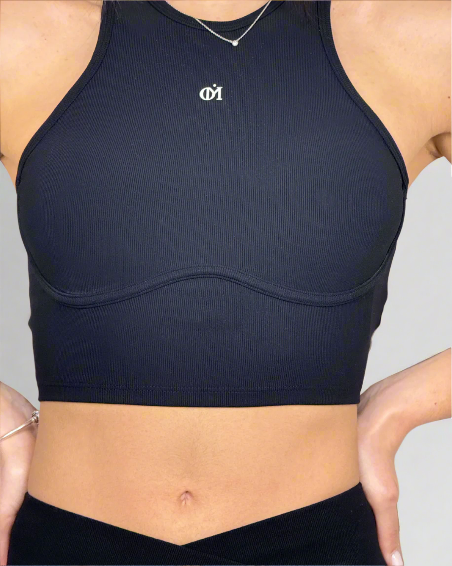 Sculpt Yoga Bra - Black