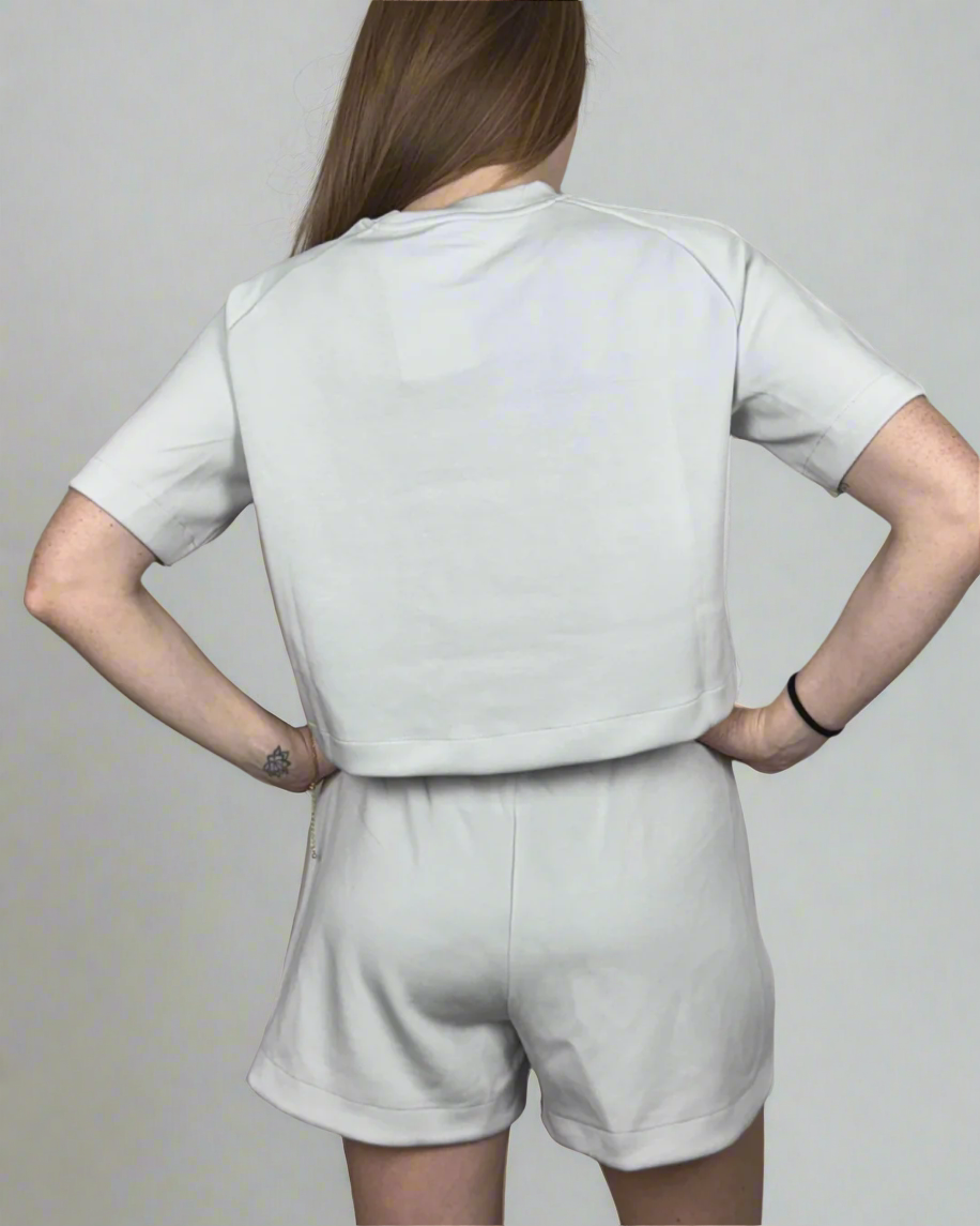 The Essential Sweat Shorts - Pearl