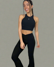 Sculpt Yoga Bra - Black