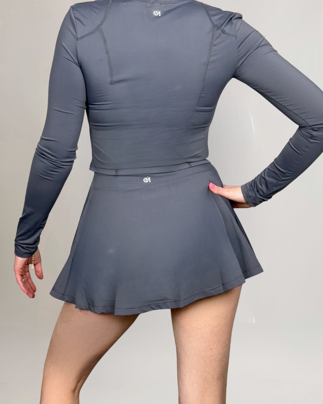 LuxeCourt Jacket - Grey