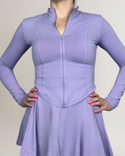 LuxeCourt Skirt - Violet