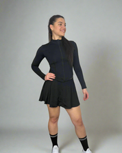 LuxeCourt Jacket - Black